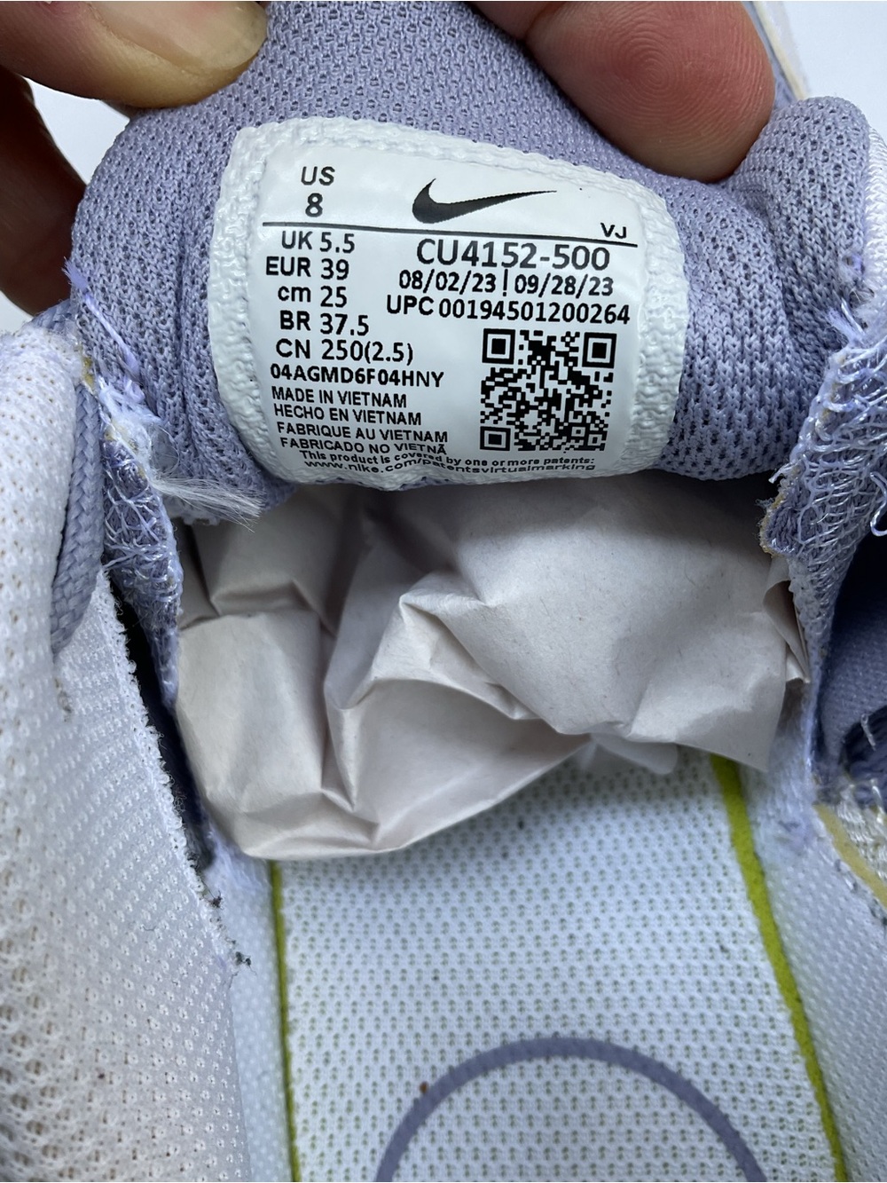 Nike Air Max Bolt Indigo Haze Women’s Sneakers Size 8 - Picture 10 of 11